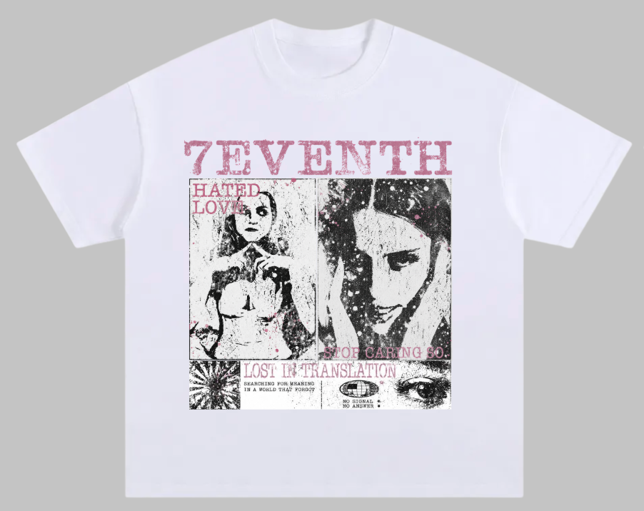 7EVENTH Cropped Baggy T