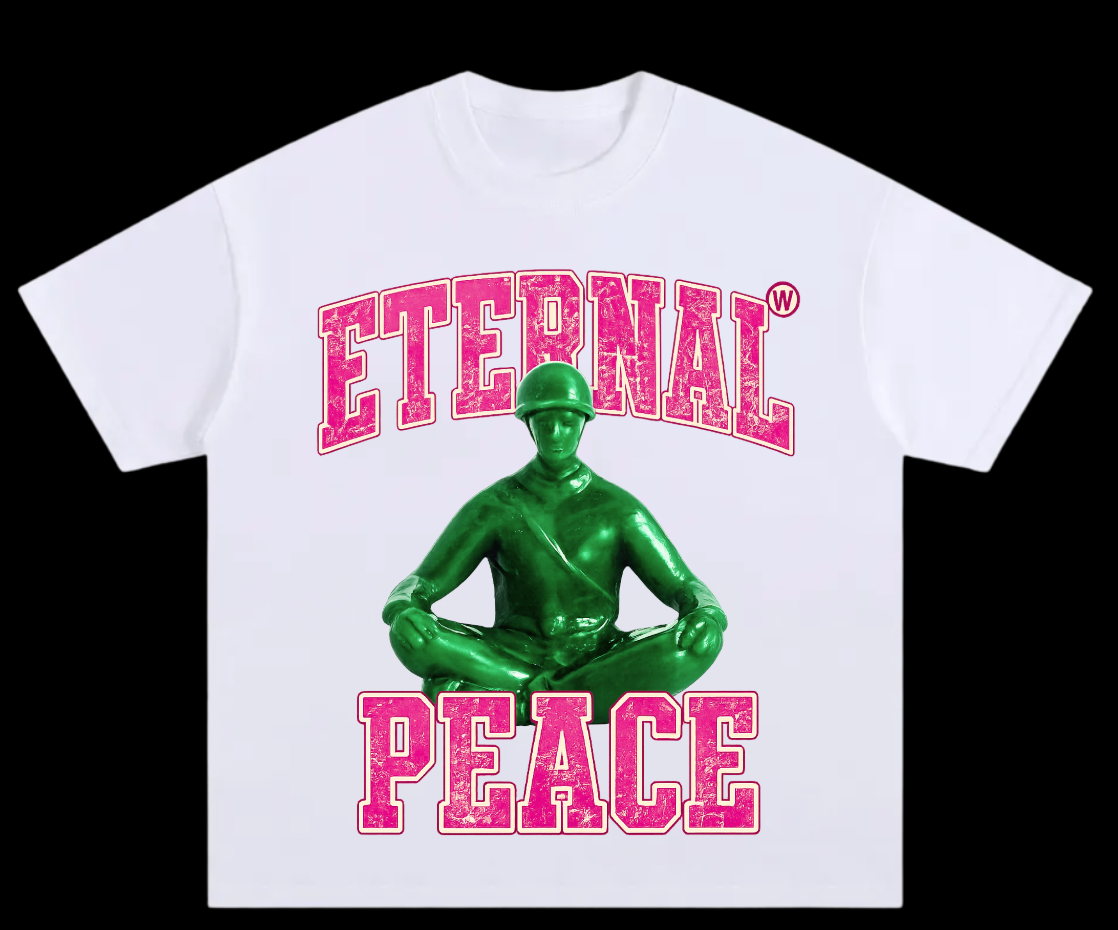 Eternal Peace Baggy Cropped T